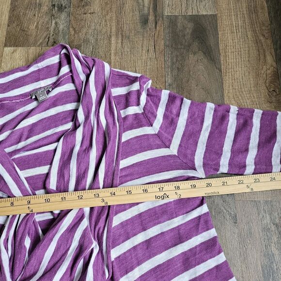 J. Jill Open Front Linen Cardigan – Women's Small – EUC  Lightweight - Picture 5 of 8